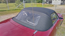 Mazda MX5 kaleche i PVC/plastbagrude - til mk1 (89-98) 